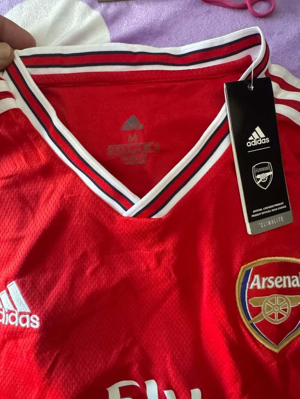 Men's Arsenal adidas Player Name Home Jersey 2019/20